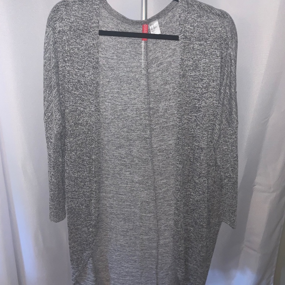 Gray Cardigan